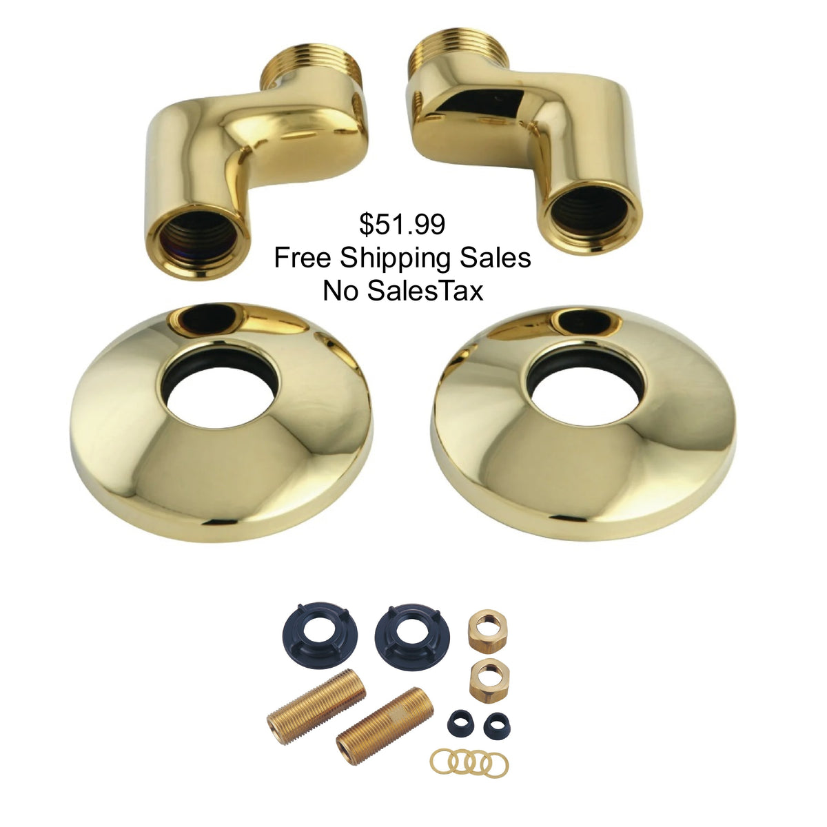 Polished Brass 213PB Swing Arm Kit