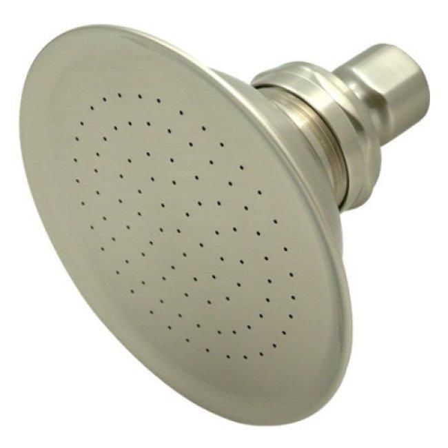 Satin Brushed Nickel Clawfoot Tub Faucet Kit  Faucet, Shower Enclosure W/Head, Drain & Supply