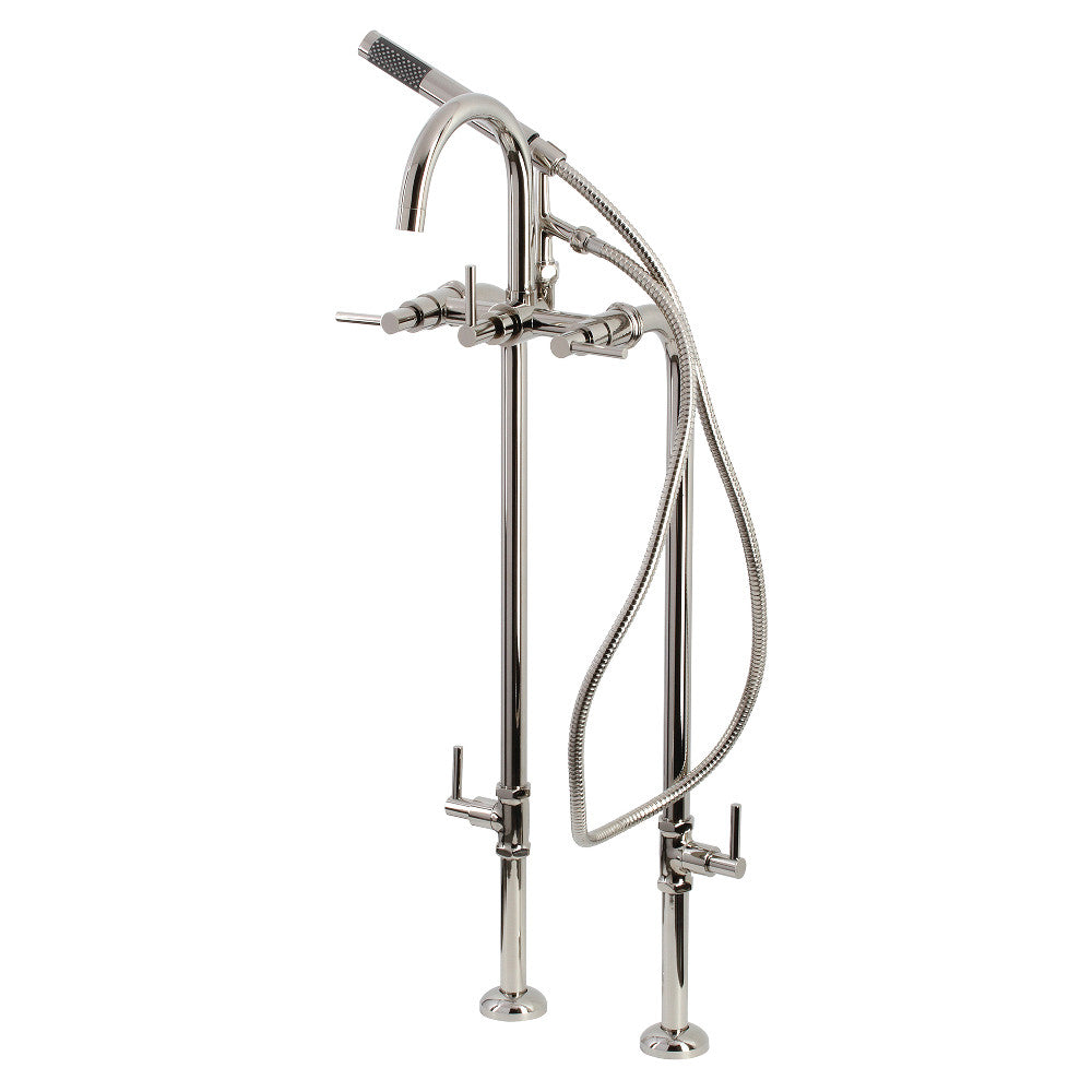 Vintage CCK8108DL Concord Freestanding Tub Faucet with Supply Line, Stop Valve