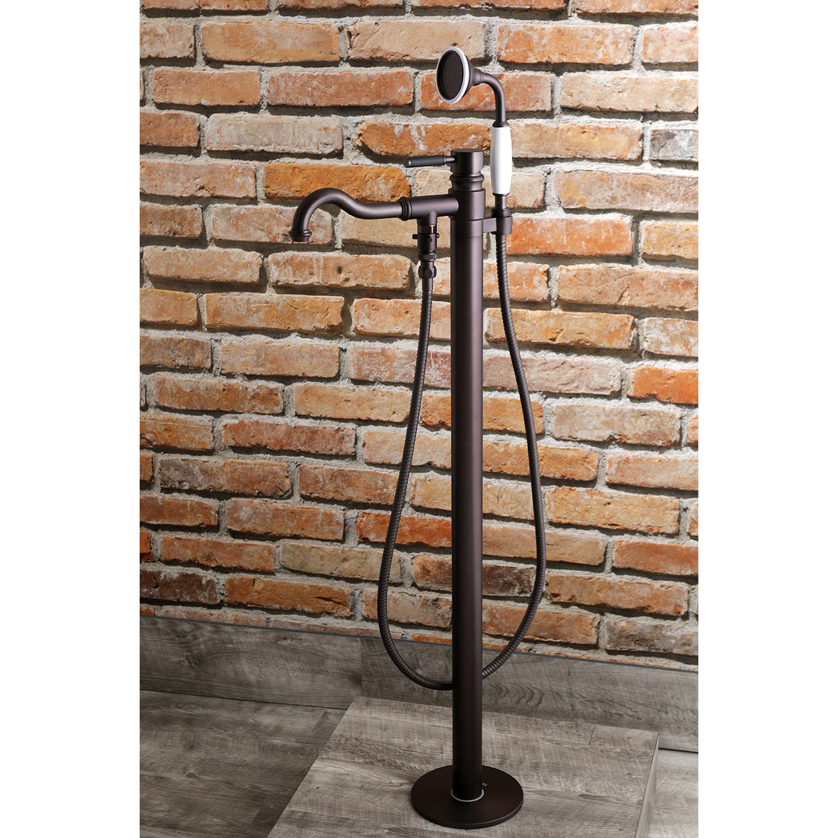 Kaiser Freestanding Tub Faucet with Hand Shower