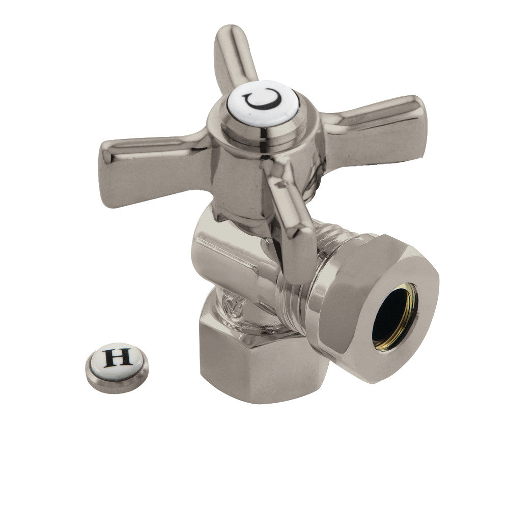 Kingston Brass 1/2" FIP X 1/2" or 7/16" Slip Joint Angle Stop Valve