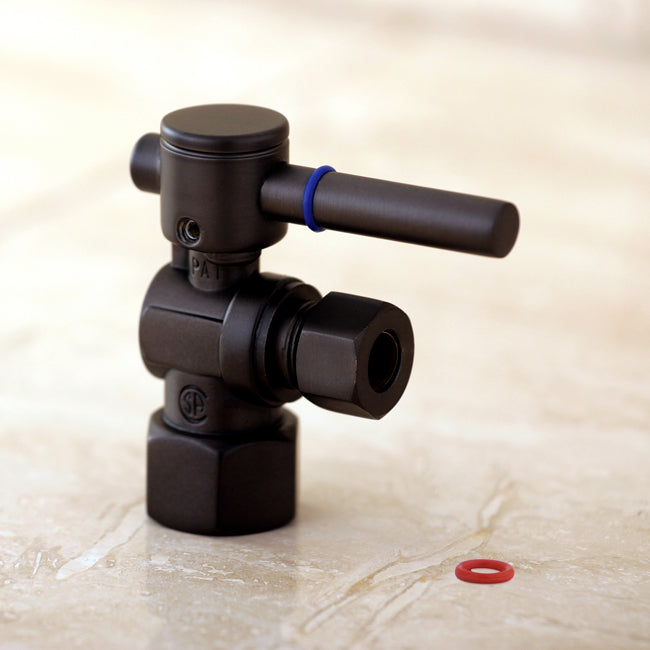 Kingston Brass Quarter Turn Valve (1/2" FIP X 3/8" O.D. Compression)