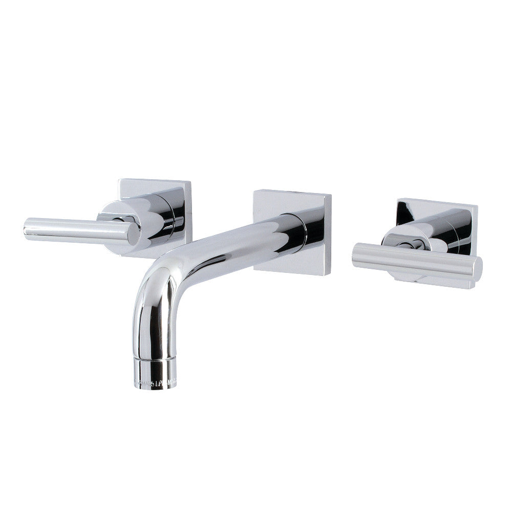Kingston Brass KS6123CML Manhattan Two-Handle Wall Mount Bathroom Faucet
