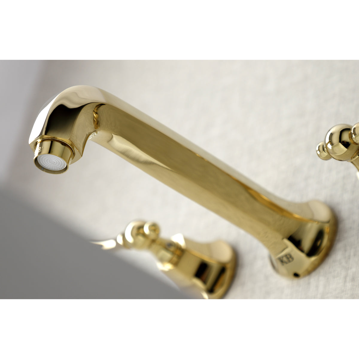 Kingston Brass KS4128AL Metropolitan 2-Handle Wall Mount Bathroom Faucet