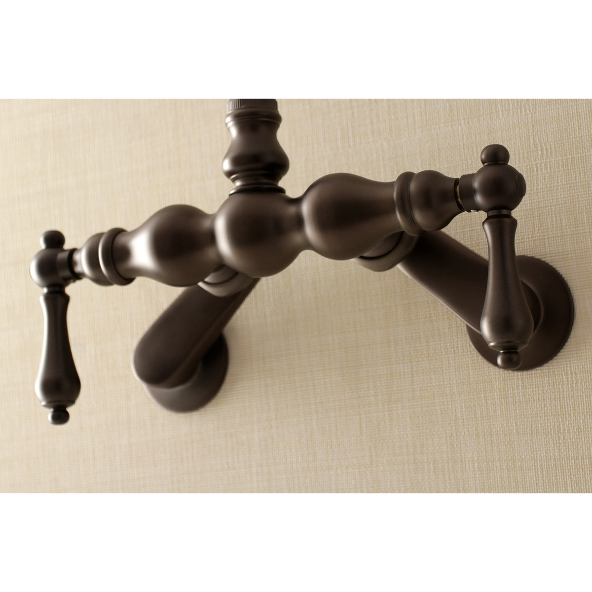 Aqua Vintage Adjustable Center Wall Mount Tub Faucet