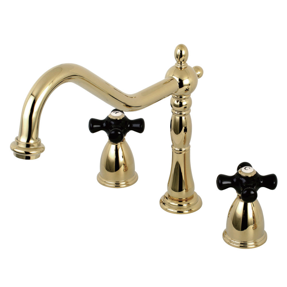 Kingston Brass KB1795PKXLS Widespread Kitchen Faucet