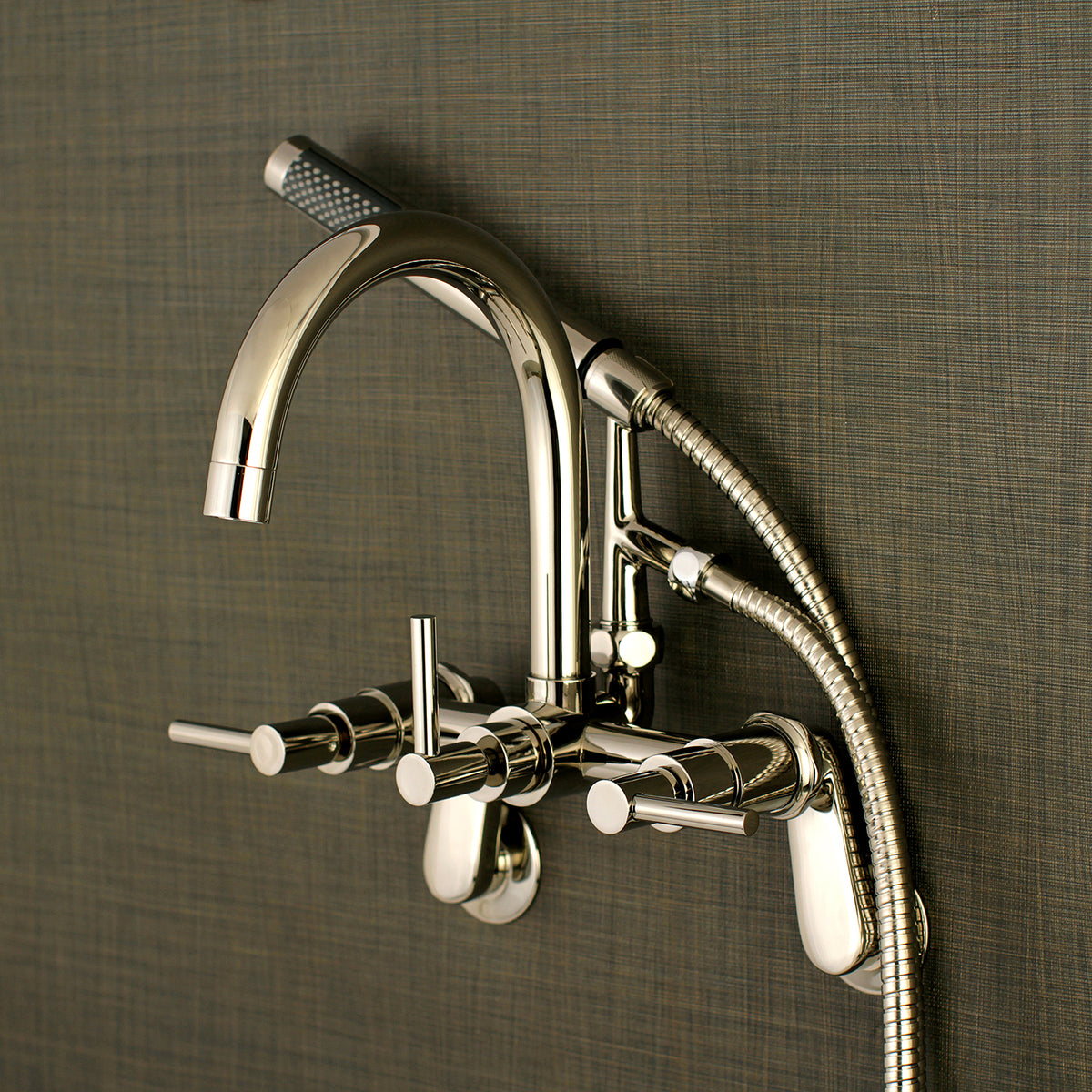 Vintage AE8157DL Concord 7-Inch Adjustable Wall Mount Tub Faucet