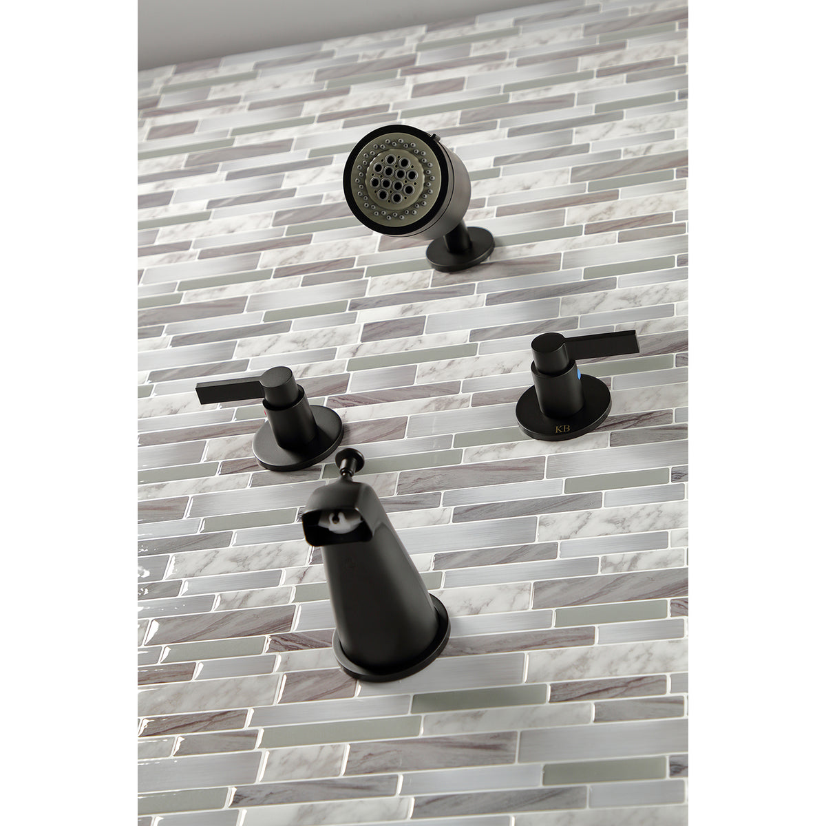 NuvoFusion Two-Handle Tub and Shower Faucet