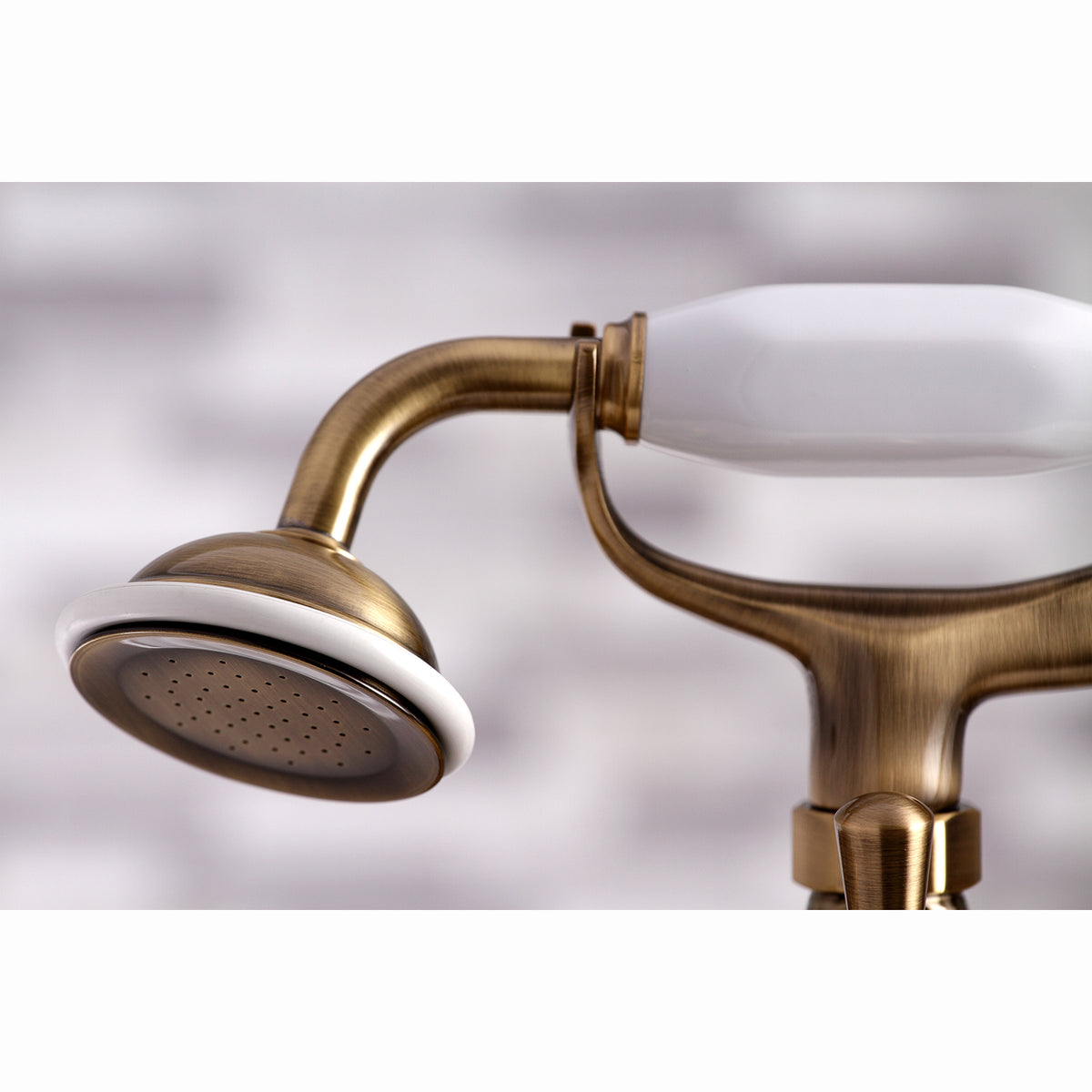 Kingston Clawfoot Tub Faucet with Hand Shower
