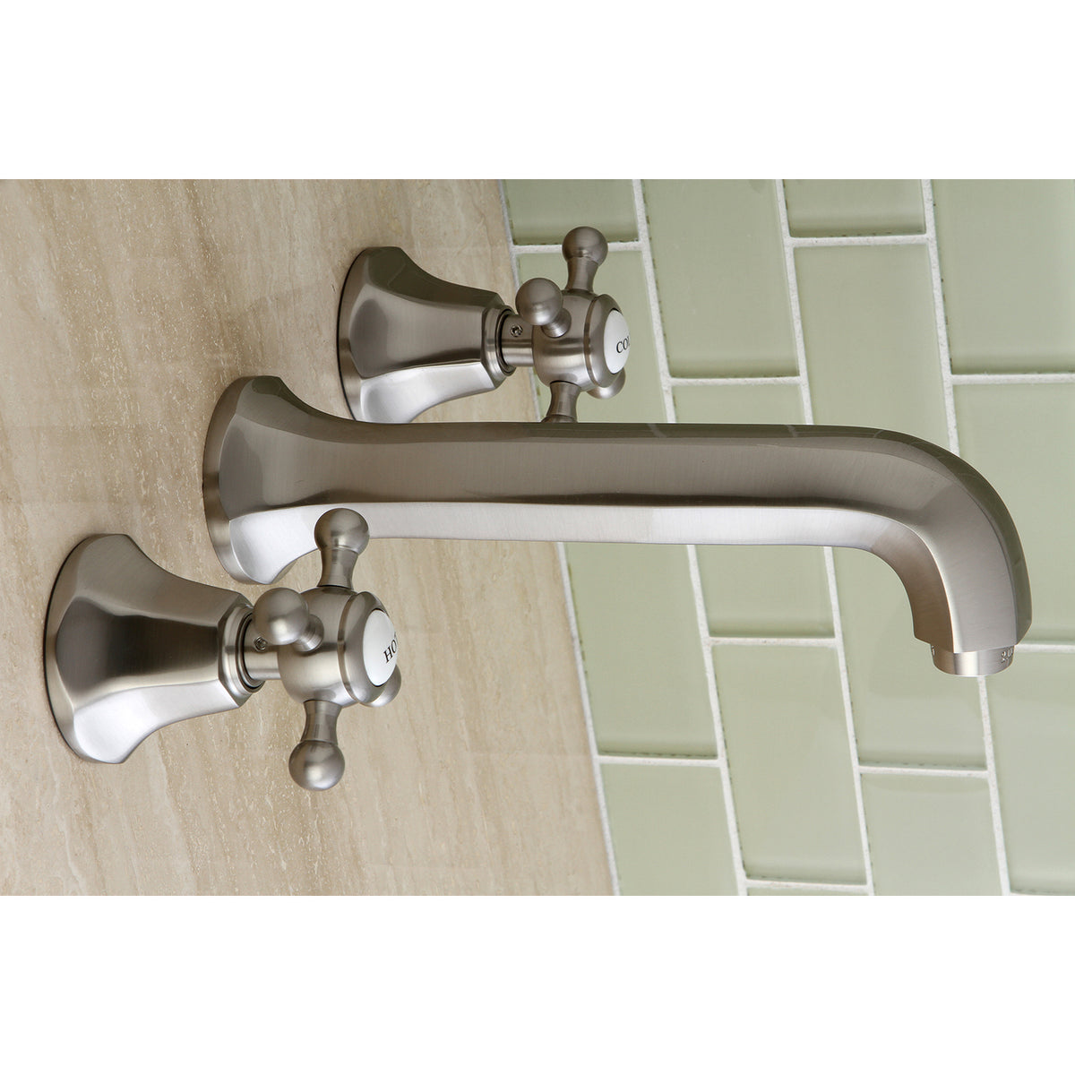 Kingston Brass KS4122BX Wall Mount Bathroom Faucet