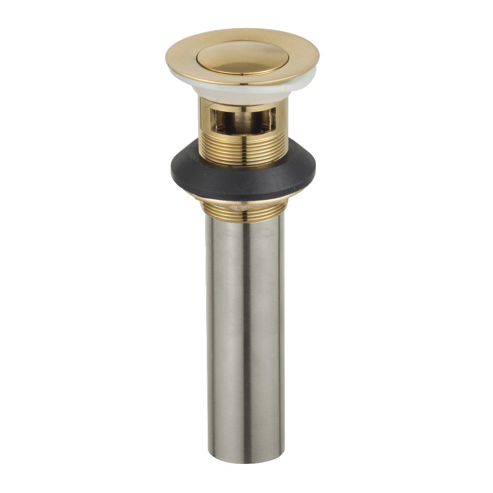 Kingston Brass Complement Push-Up Drain with Overflow