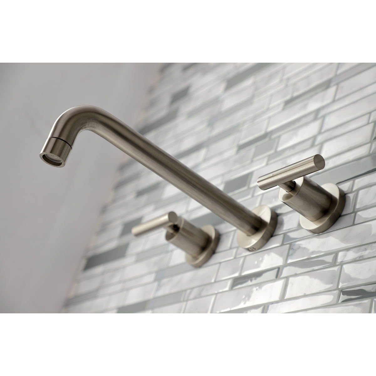 Manhattan Two-Handle Wall Mount Tub Faucet