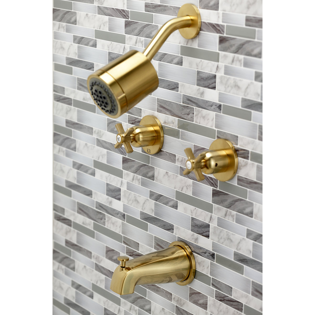 Millennium Two-Handle Tub and Shower Faucet