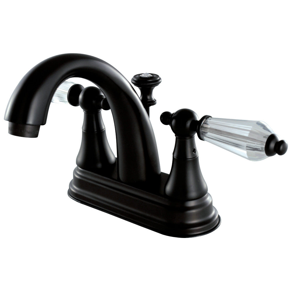 Kingston Brass KS7612WLL 4 in. Centerset Bathroom Faucet