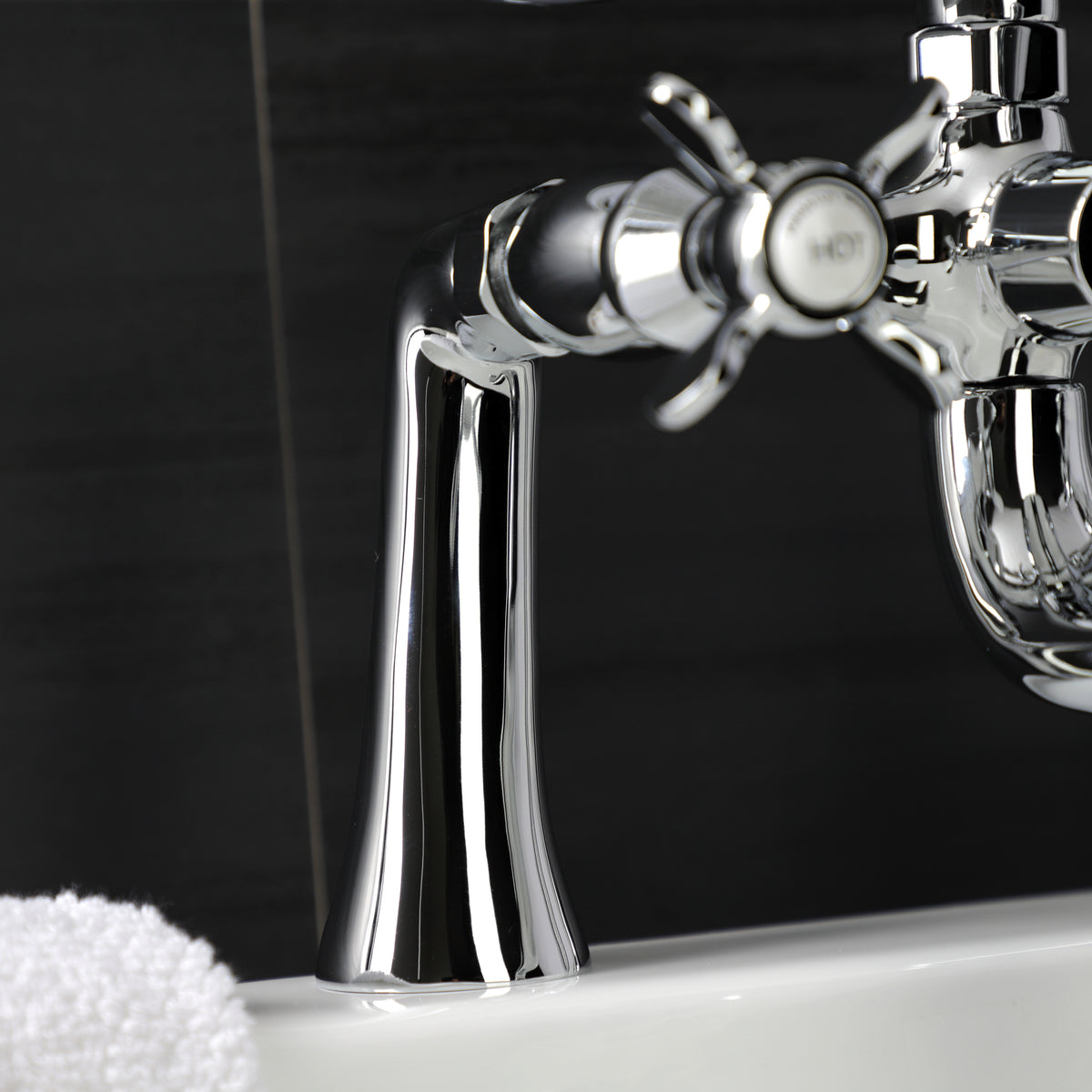 Essex Deck Mount Clawfoot Tub Faucet with Hand Shower