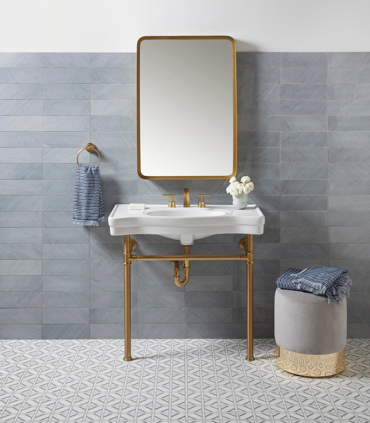 Kingston Brass Vintage 1-1/4-inch Decor P-Trap, 18 Gauge