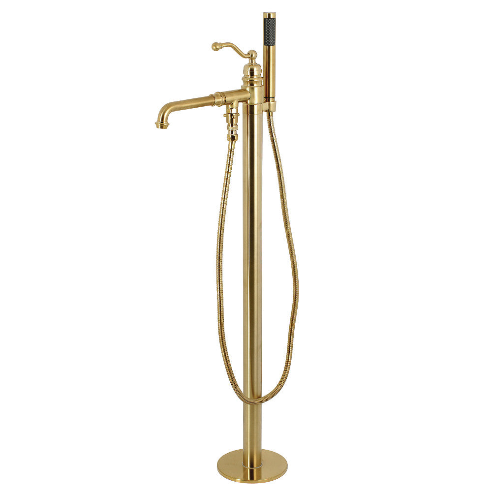 English Country Freestanding Tub Faucet with Hand Shower