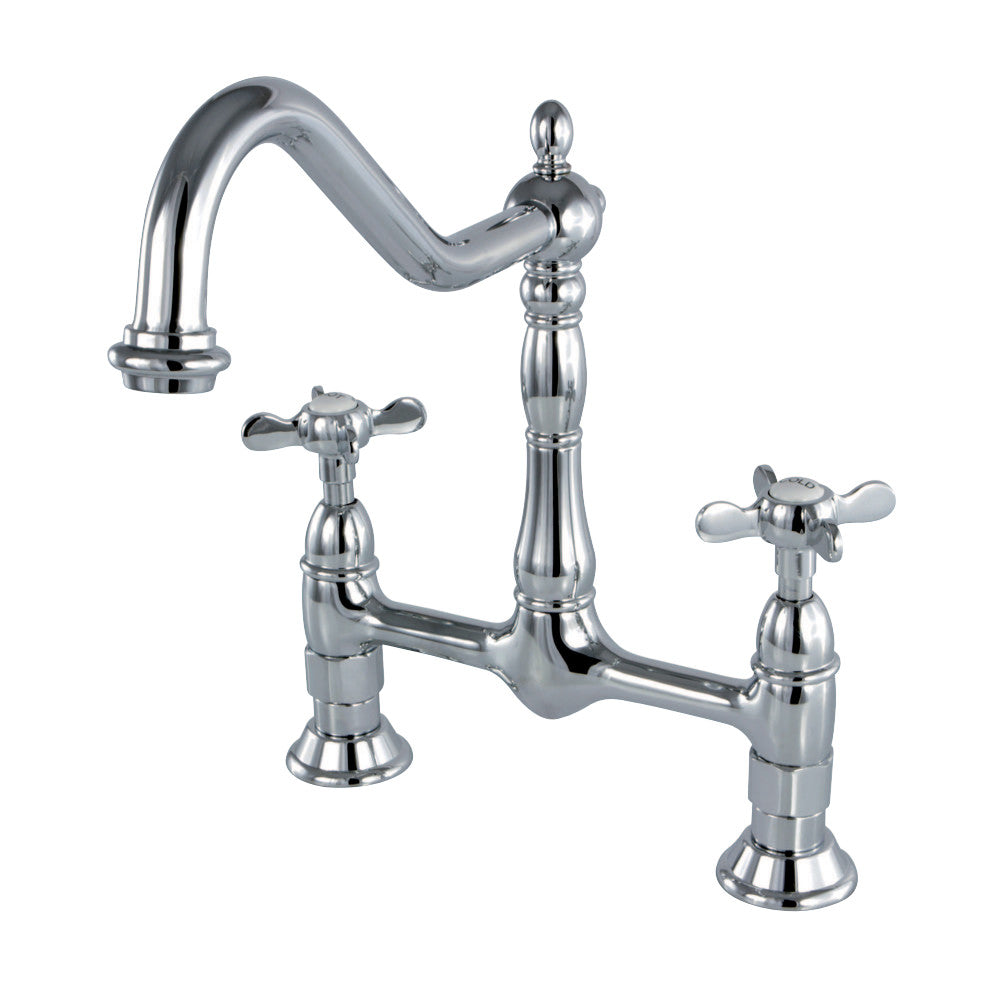 Kingston Brass KS1178BEX Essex Bridge Kitchen Faucet