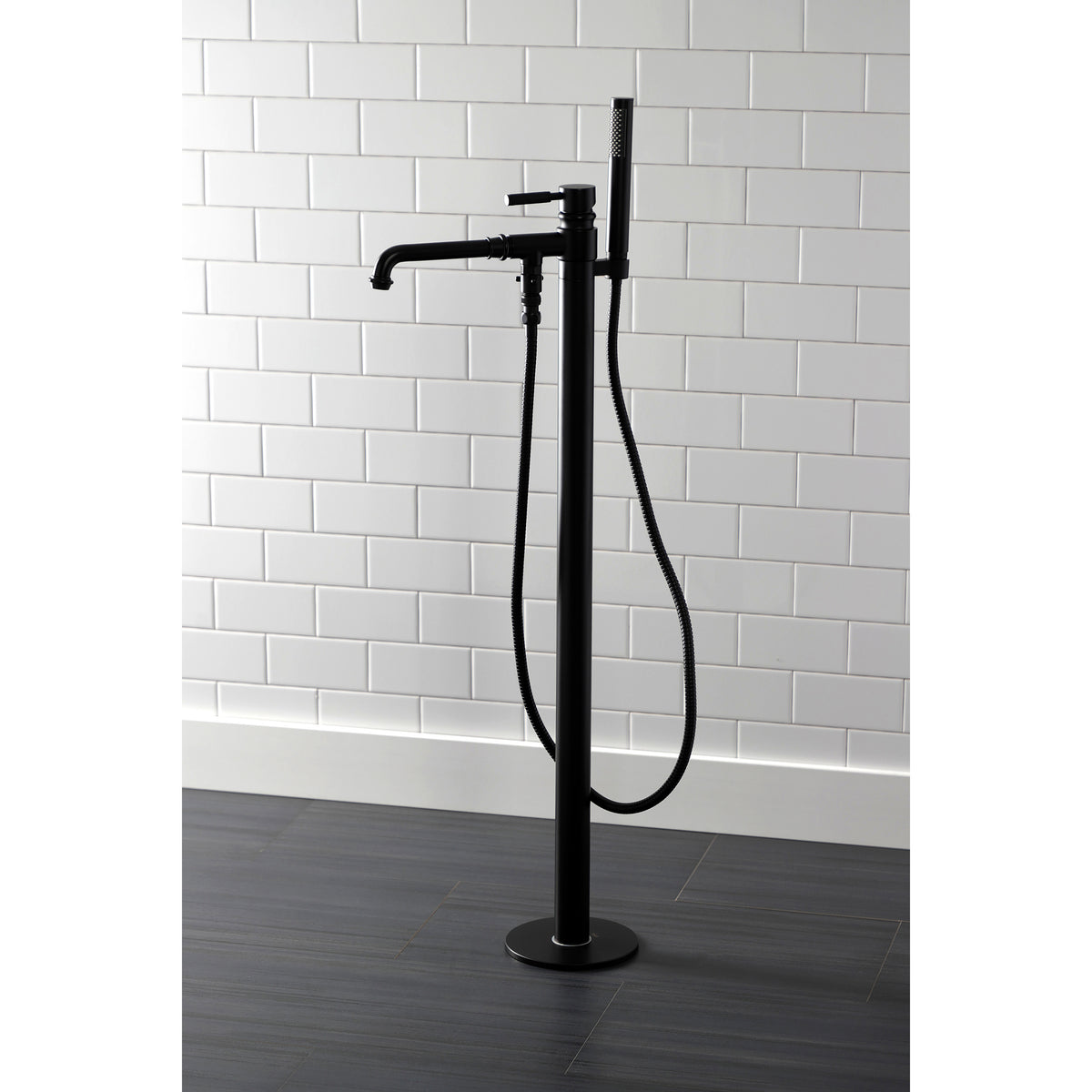Kaiser Freestanding Tub Faucet with Hand Shower