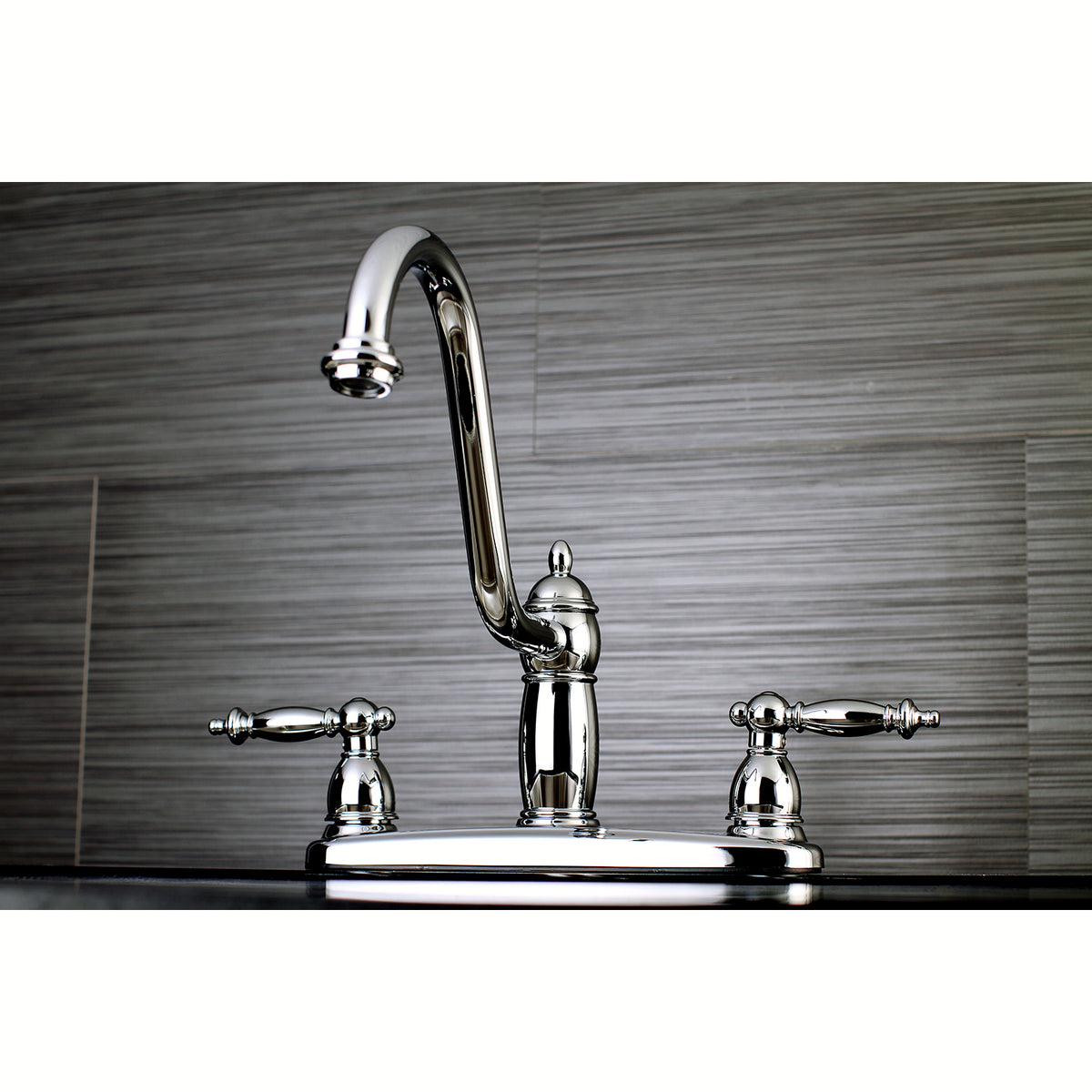 Kingston Brass KB7111TLLS Templeton Centerset Kitchen Faucet