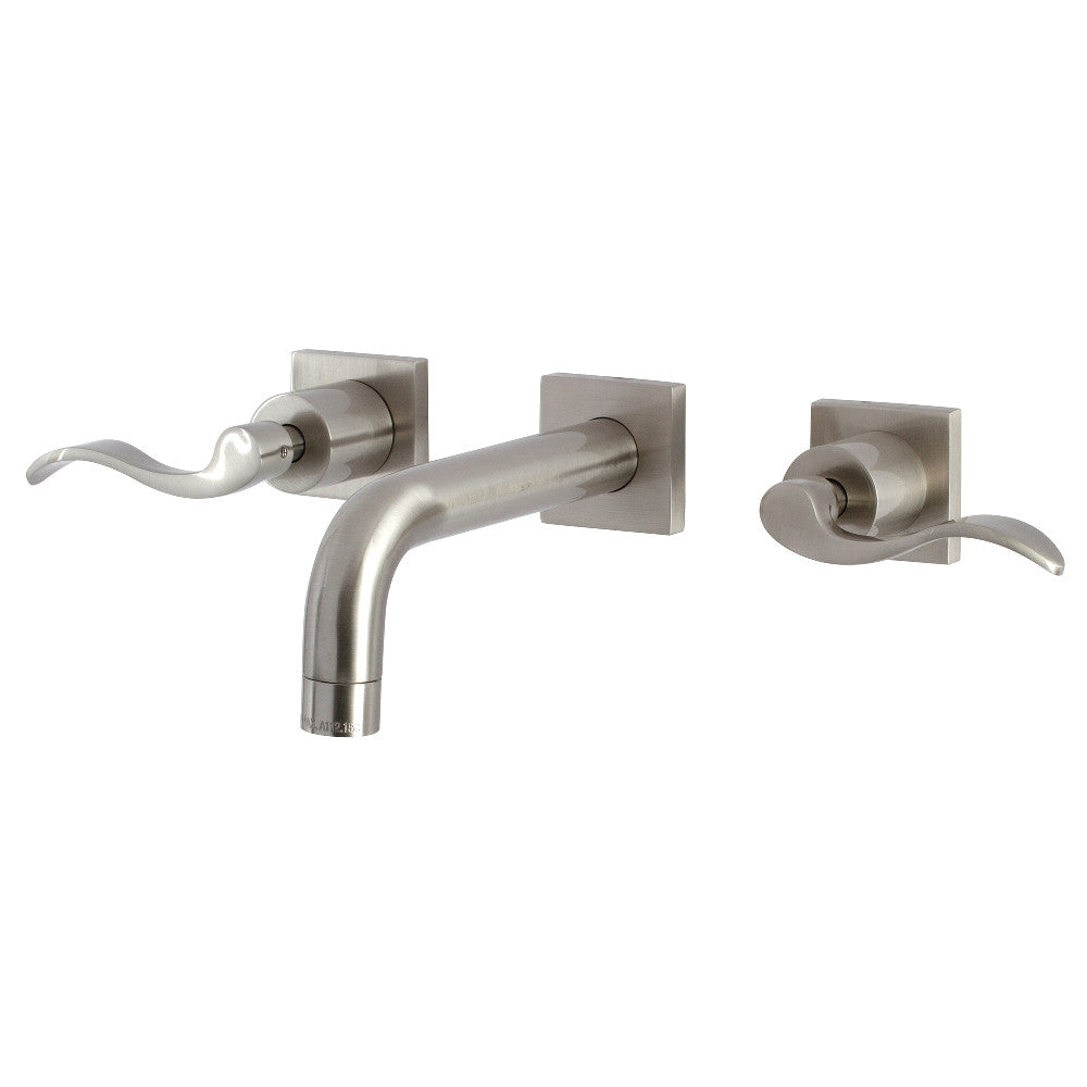 Kingston Brass KS6126DFL NuWave Two-Handle Wall Mount Bathroom Faucet
