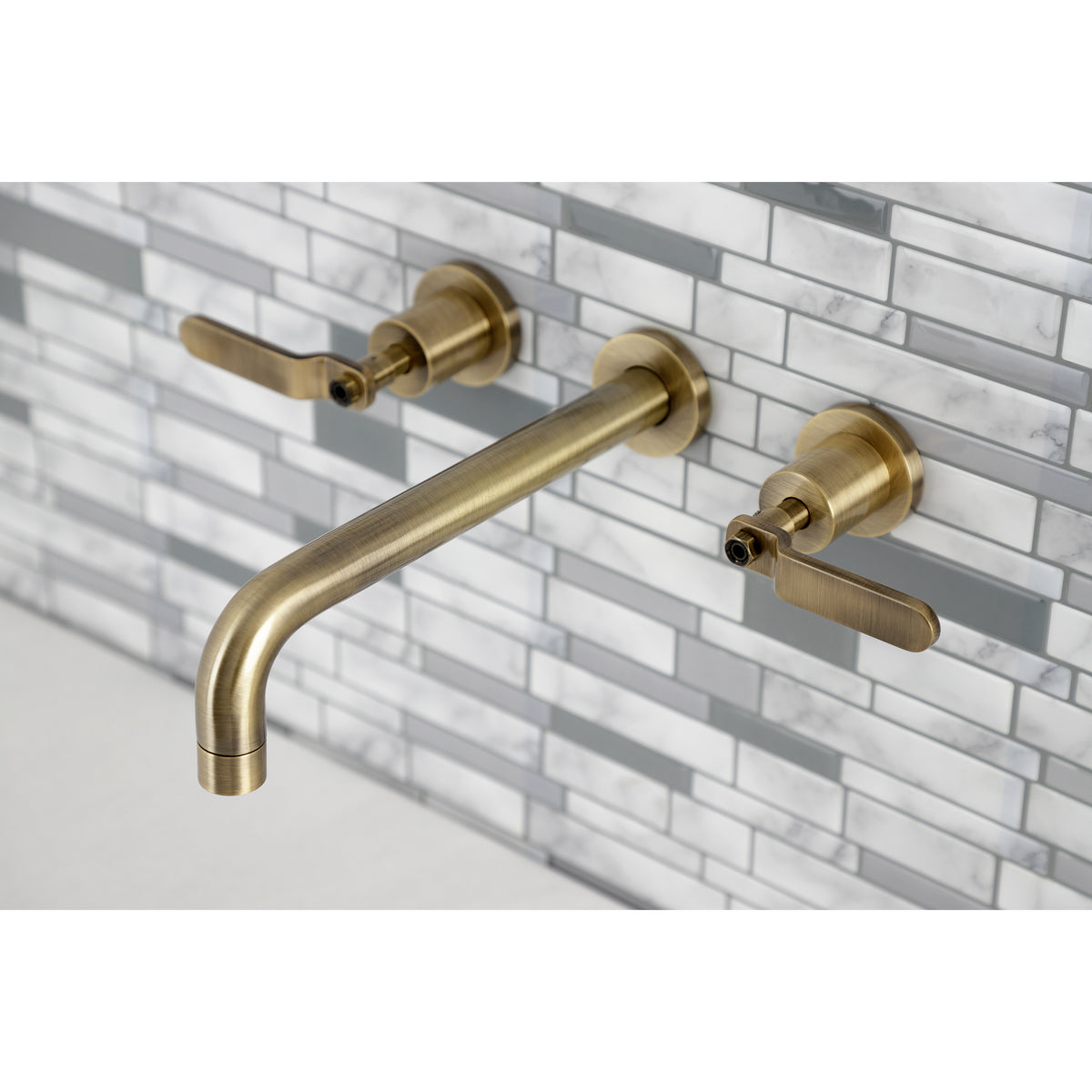 Whitaker Two-Handle Wall Mount Tub Faucet