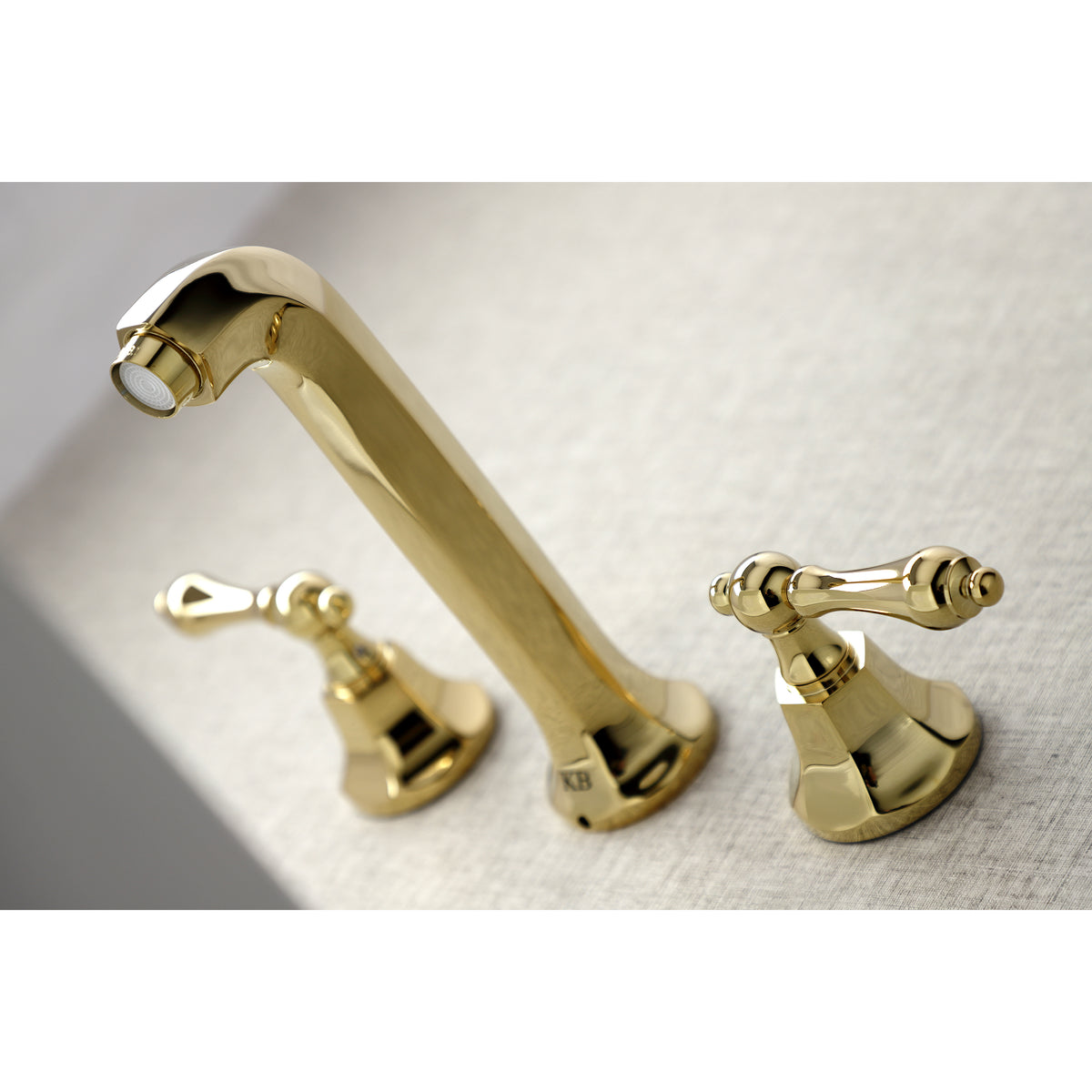 Kingston Brass KS4128AL Metropolitan 2-Handle Wall Mount Bathroom Faucet