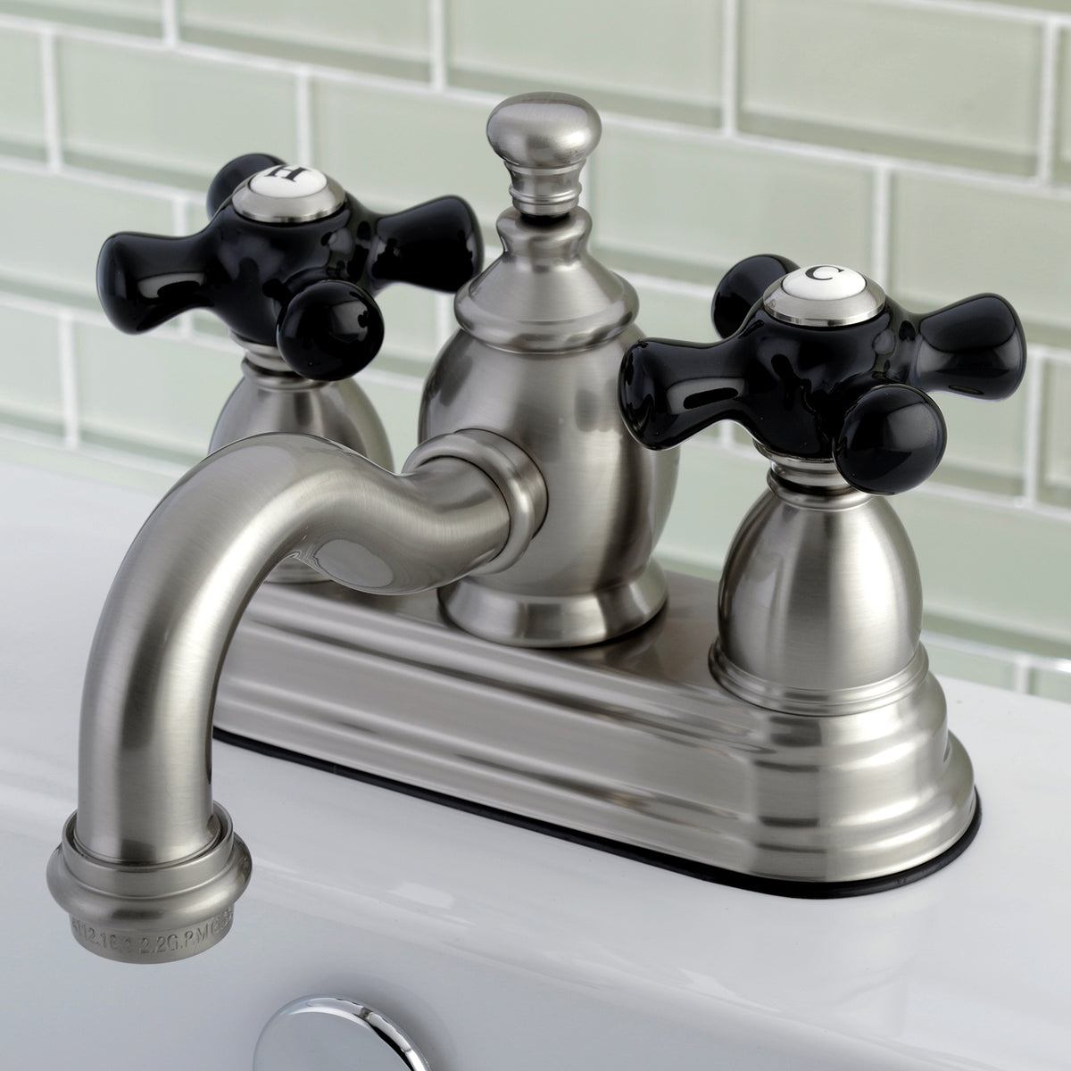 Kingston Brass KS7101PKX 4 in. Centerset Bathroom Faucet