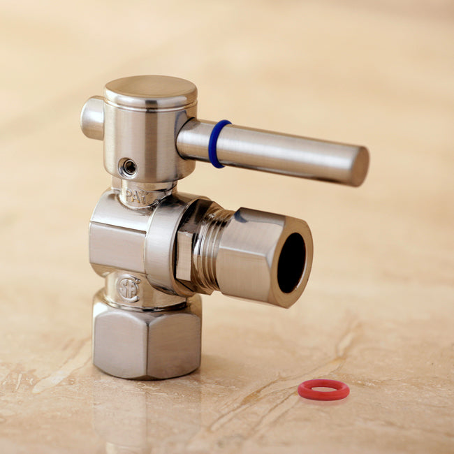 Kingston Brass 1/2" FIP X 1/2" OD Comp Angle Stop Valve