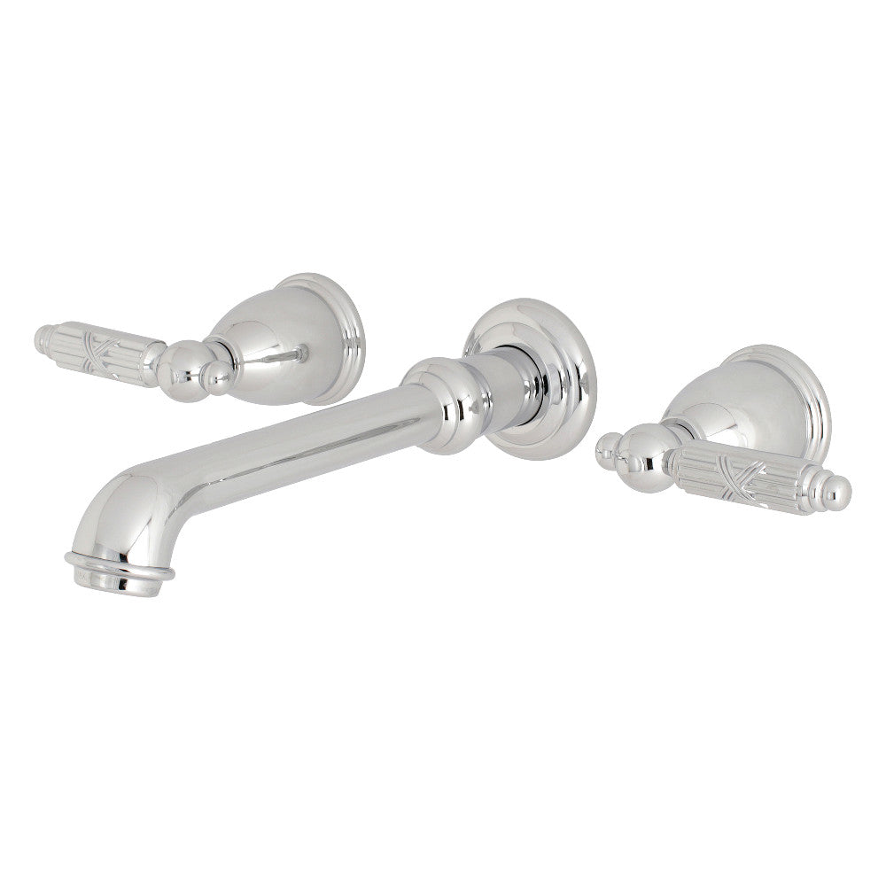 Kingston Brass KS7128GL Georgian Two-Handle Wall Mount Bathroom Faucet
