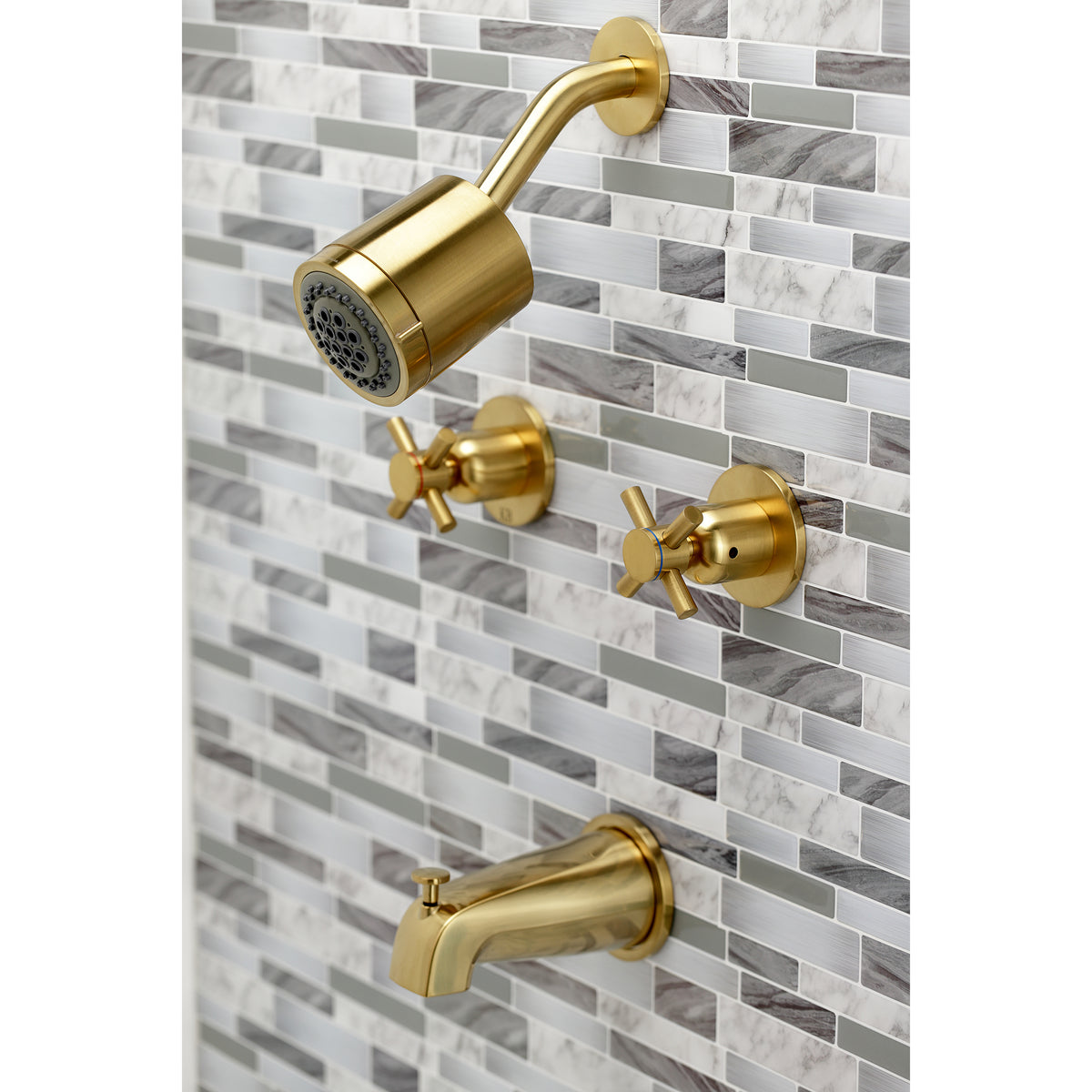 Concord Two-Handle Tub and Shower Faucet