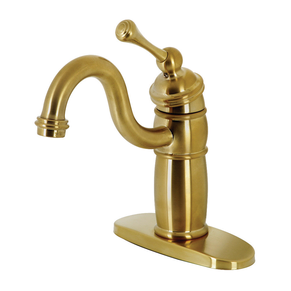 Kingston Brass KB1480BL Vintage Single-Handle Monoblock Bar Faucet