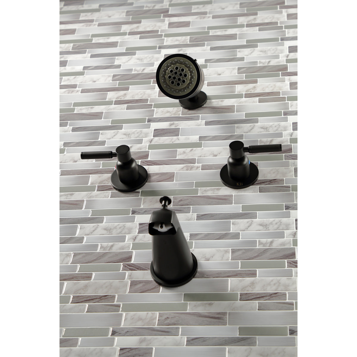 Kaiser Two-Handle Tub and Shower Faucet