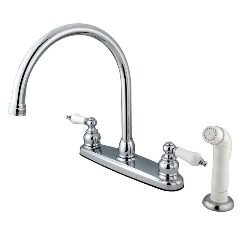 Kingston Brass KB728 Vintage Centerset Kitchen Faucet