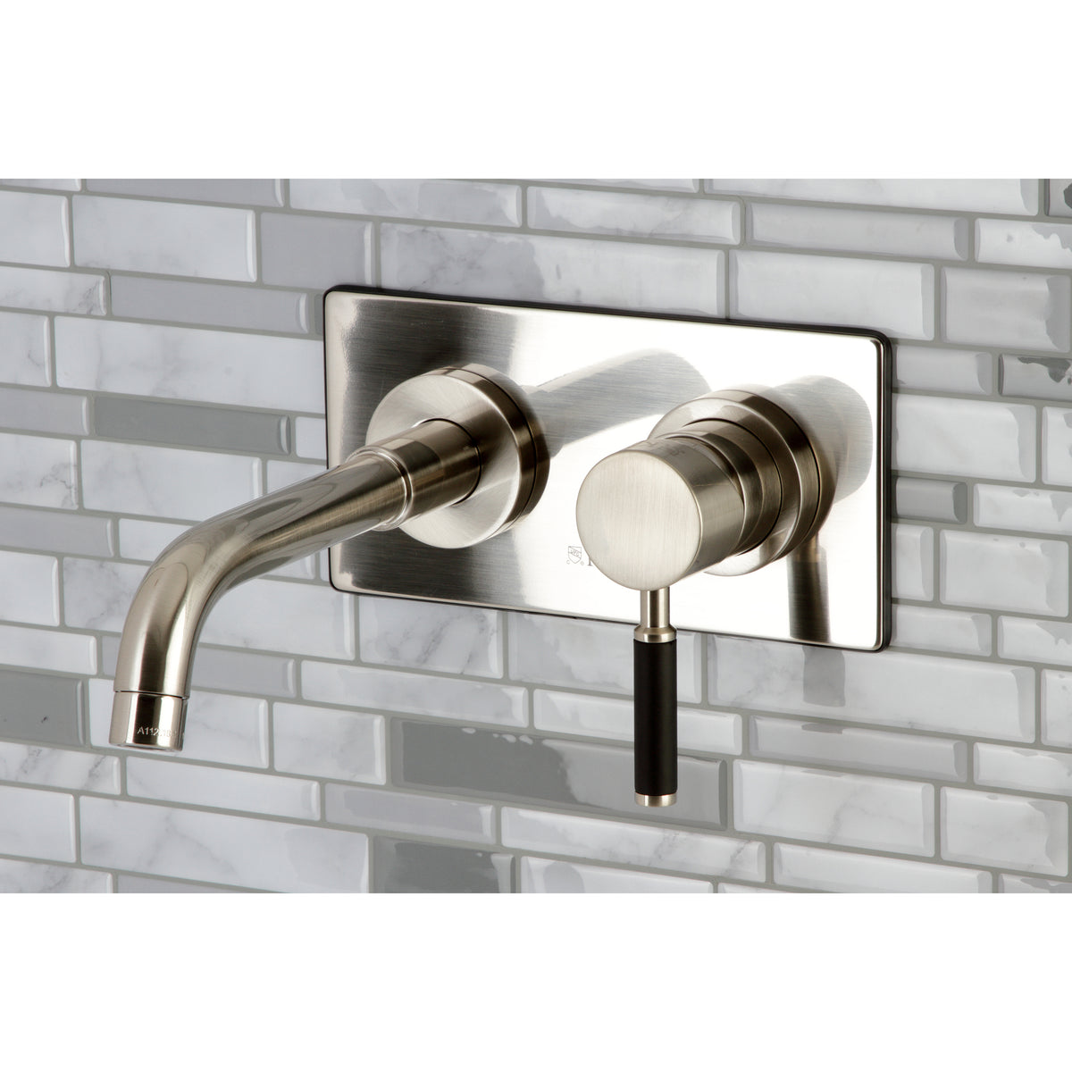Kingston Brass KS8118DKL Kaiser Single-Handle Wall Mount Bathroom Faucet