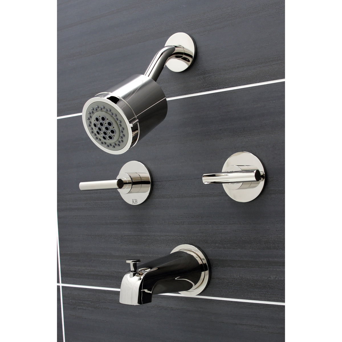 Manhattan Two-Handle Tub and Shower Faucet