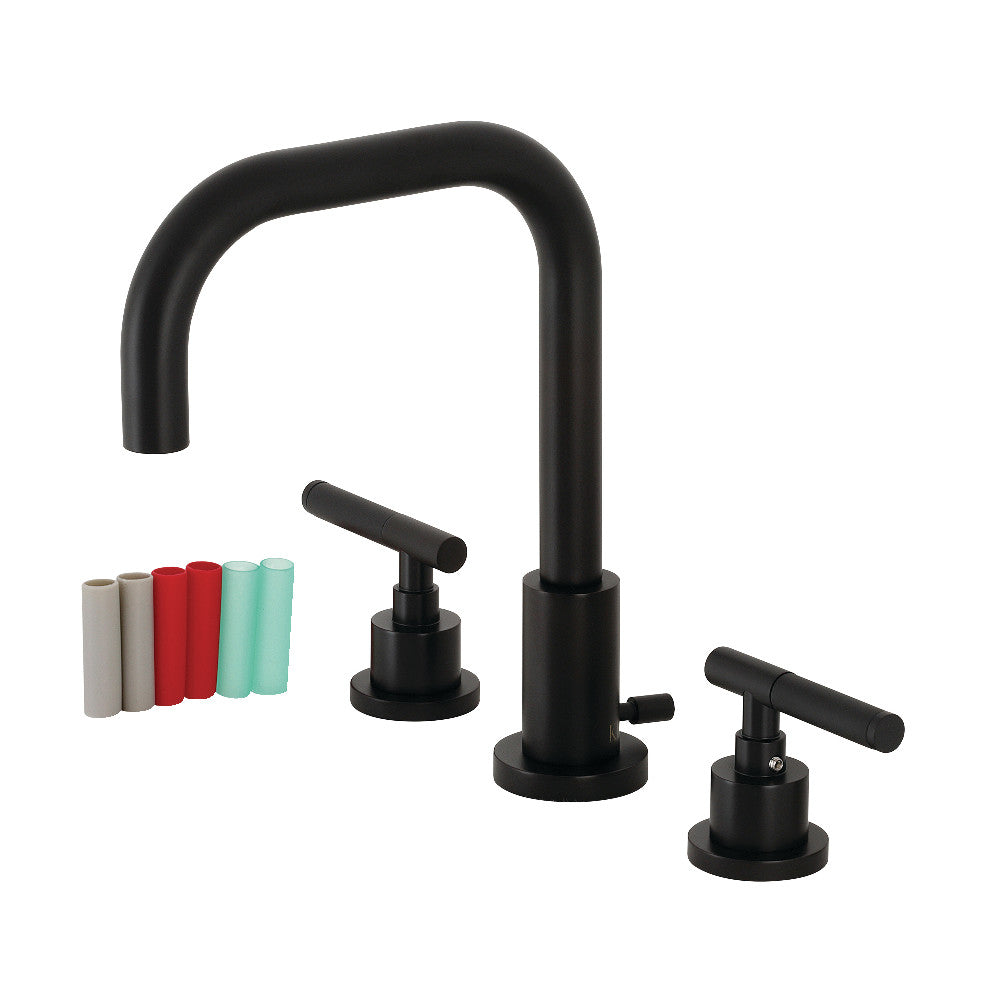 Fauceture FSC8931CKL Kaiser Widespread Bathroom Faucet with Brass Pop-Up