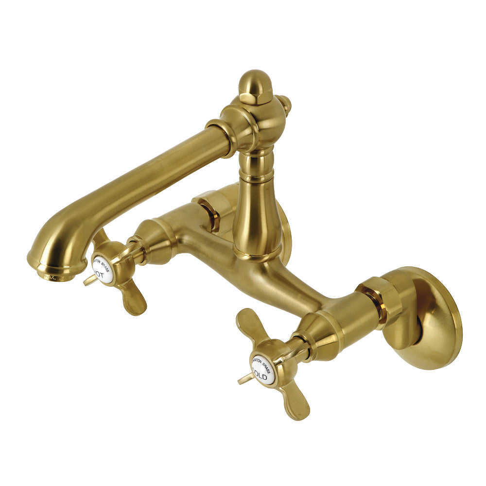 Kingston Brass KS7221BEX Essex Wall Mount Kitchen Faucet