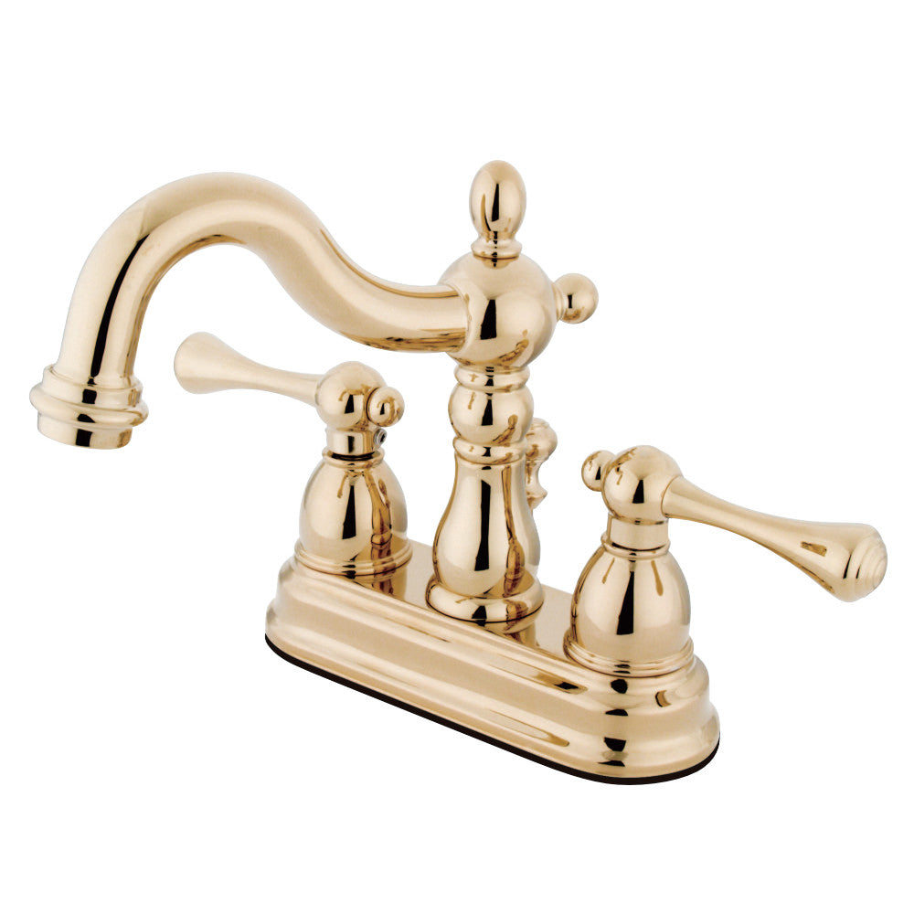 Kingston Brass KS1605BL 4 in. Centerset Bathroom Faucet