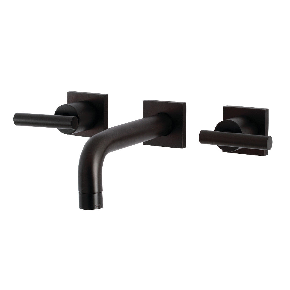 Kingston Brass KS6123CML Manhattan Two-Handle Wall Mount Bathroom Faucet