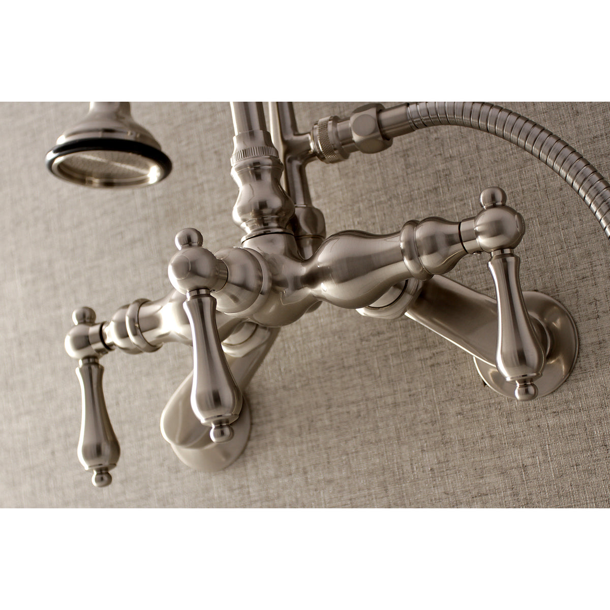 Aqua Vintage Wall Mount Clawfoot Tub Faucets