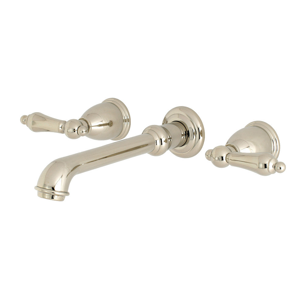 Kingston Brass KS7126AL 8-Inch Center Wall Mount Bathroom Faucet