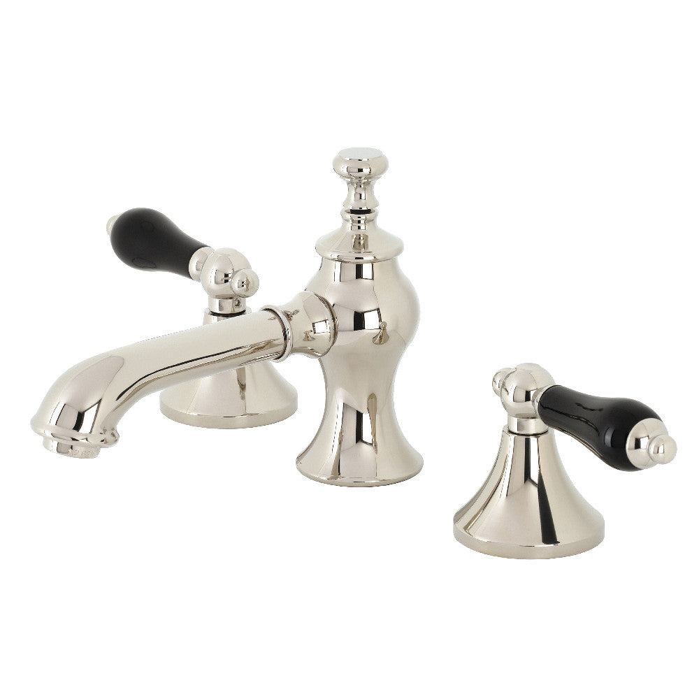 Kingston Brass KC7065PKL Duchess Widespread Bathroom Faucet with Brass Pop-Up