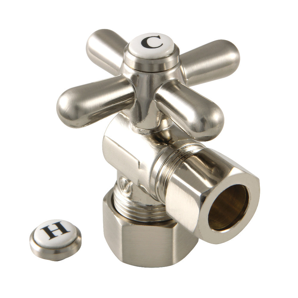 Kingston Brass 5/8" OD Comp X 1/2" OD Comp Angle Stop Valve