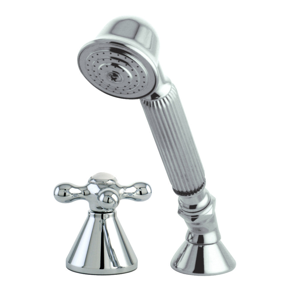 Kingston Brass Deck Mount Hand Shower with Diverter for Roman Tub Faucet