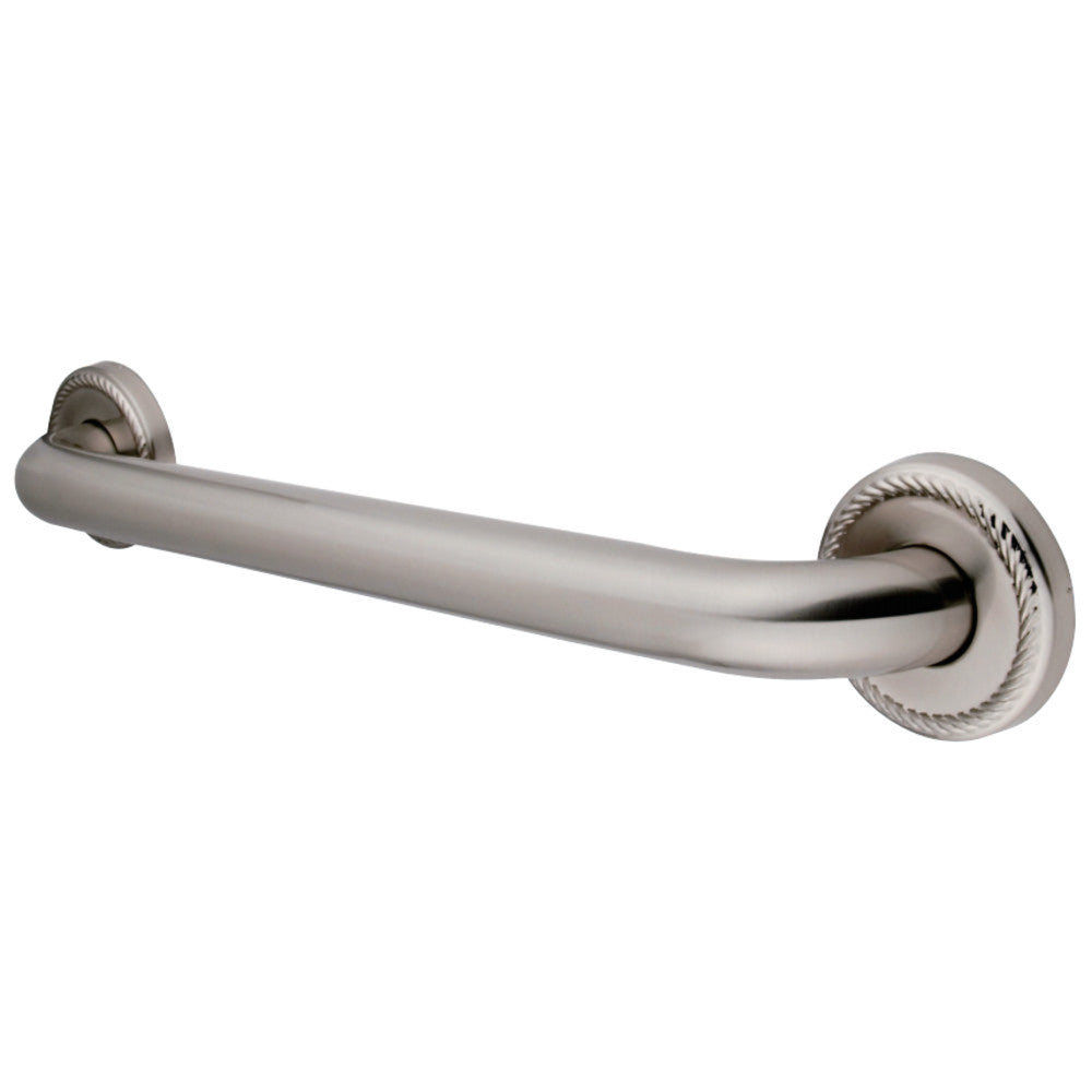Kingston Brass Laurel 16-Inch Decorative 1-1/4-Inch OD Grab Bar