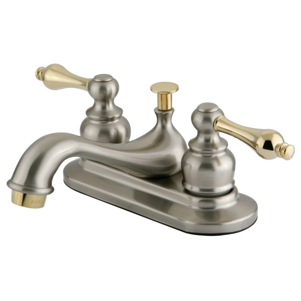 Kingston Brass KB602AL Restoration 4 in. Centerset Bathroom Faucet