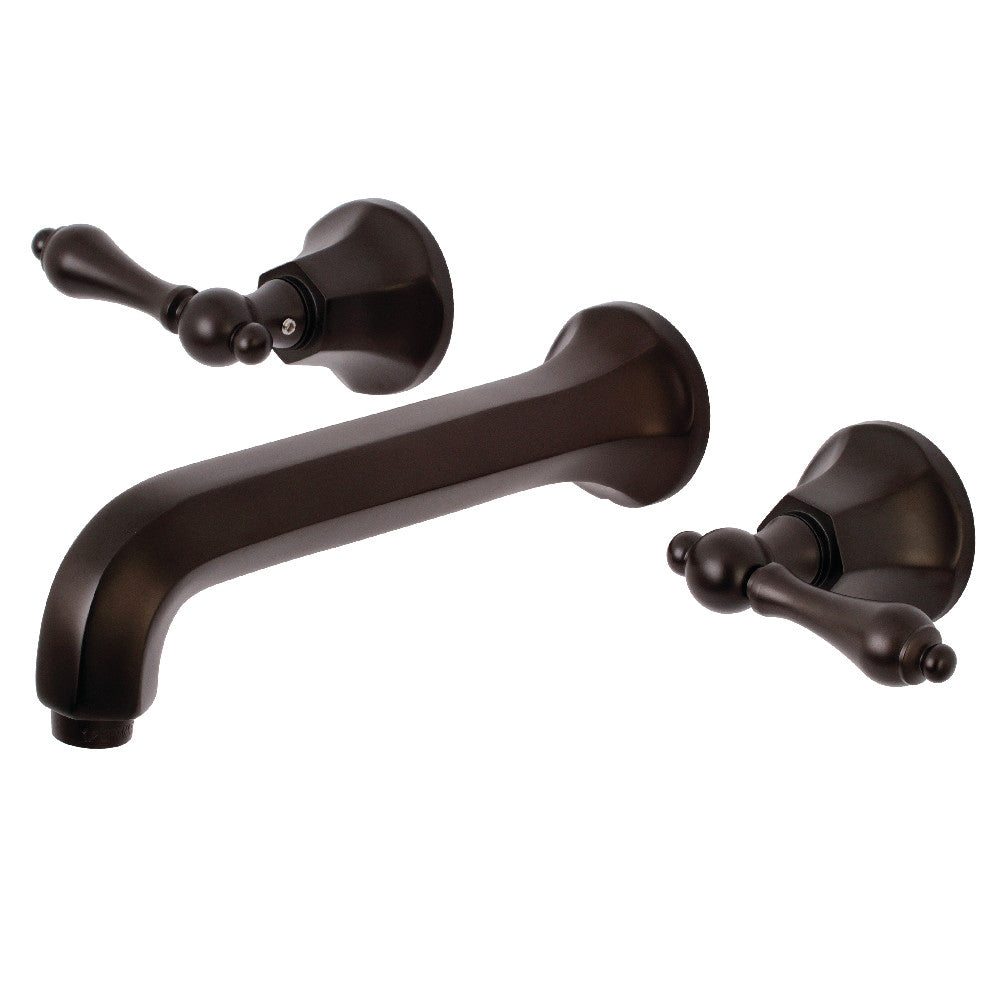 Kingston Brass KS4128AL Metropolitan 2-Handle Wall Mount Bathroom Faucet