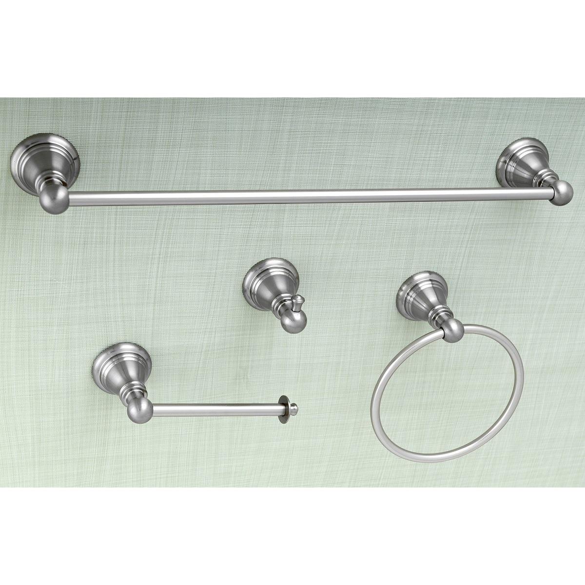 Kingston Brass American Classic 4-Piece Bathroom Accessory Set