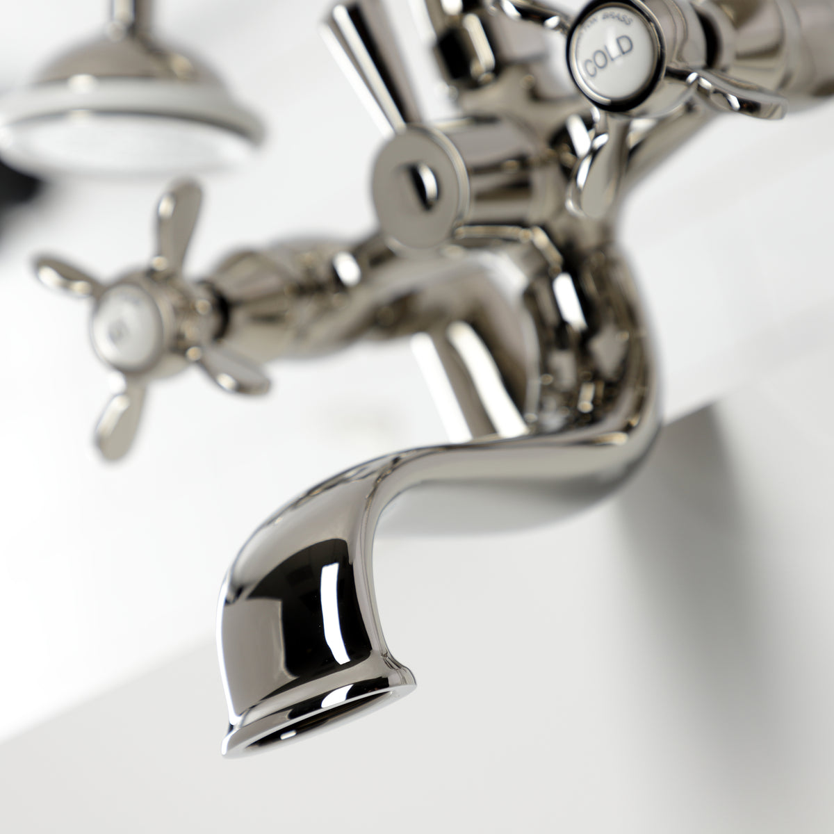 Essex Deck Mount Clawfoot Tub Faucet with Hand Shower